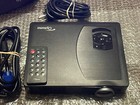 Optoma Ml500 Led Dlp Projector W  Case remote hdmi Cable 73 Lamp Hours Vg
