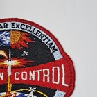 Original Nasa Mission Control Patch   Bare cloth-backed