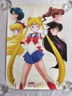 1990s Ultra Rare Bishoujo Sailor Moon Pretty Guardian B2 Promo Poster Banpresto