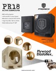 Proreck Pr18 18   2000w Active Powered Subwoofer Pro For Stage