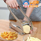 Stainless Steel French Fry Cutter Potato Vegetable Slicer Chopper Dicer 2 Blade
