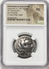 Lifetime Issue Tetradrachm Alexander The Great Iii 336-323 Bc Silver Macedon Ngc