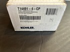 New Sealed Kohler K-t14491-4-cp Polished Chrome Purist Transfer Valve Trim