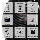 1000w Amp Waterproof Bluetooth Stereo 4 Speakers Audio Music System Radio Harley