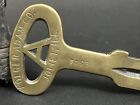 Vtg Folger Adam Co  Joliet Illinois San Quentin Prison Key 4 5 8    Long  254a No 