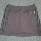 Ladies Cutter Buck Cb Drytech Golf Skort Skirt Pocket Solid Black S M L Xl