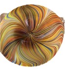 Missoni For Target Blown Glass Platter Bowl Art Used Euc Multi-color 13 5   d