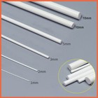 Abs Round Bar Styrene Section Strip For Architecture Model Making 1mm - 15mm