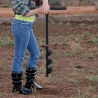 Hand Post Hole Digger T-shaped Garden Manual Earth Auger Drill Planting Trees
