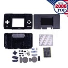 Replacement Housing Shell Case Cover W  Buttons For Nintendo Ds Nds Grey Black