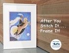 Willy Pogany Mermaid Sea Monster Dragon Counted Cross Stitch Chart Pattern