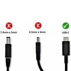 130w Usb C Power Supply For Dell Xps 15 2-in-1 9575 Precision 5530 Da130pm170