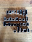 Metal Letterpress Furniture Lot Of 30 Assorted Sizes  