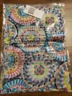 Vera Bradley Scarf Soft Fringed Designer All Season Sunny Medallion Nwt