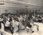 Vintage 1950s African American Formal Dance Ballroom Crowd Photo 8x10