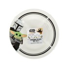 Star Wars  The Mandalorian Mando And Grogu 4-piece 8-inch Dinner Plate Set