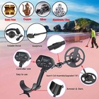 Metal Detector 7 8  Coil Gold Digger Hunter Deep Sensitive Shovel Headphone Kit