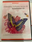 Bernina Embroidery Software Version 5 Installation   Training Cd 2006 Pc Windows