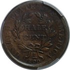 1808 1 2c Draped Bust Half Cent Pcgs Good Detail