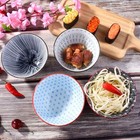 Japanese Rice Bowls Set Of 4  4 5 Inch  Ceramic Rice Bowls Sushi Bowls Sauce    