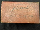Antique 1913 Flinch Card Game   Original Box   Instruction  Kalamazoo Mich Rare