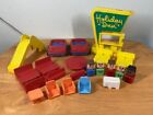 Vtg 1970 s Holiday Inn Playskool Hotel Familiar Places Playset With Htf Sheepdog