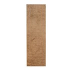 Non Slip Rug Runner Soft Pile Floral Beige Custom Feet