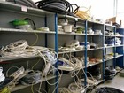 Shop Storage Electric Wire Spools Wall Mount Rack  Welded Steel  Van