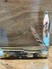 Vtg Winchester 2851 Stag Gunstock Pocket Knife Bluegrass Cutlery 1991 Usa Nib
