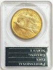 1908 No Motto Gold Us  20 Dollar Saint Gaudens Coin Pcgs Mint State 63 Gen 1 