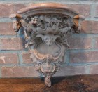 Rococo Corbel  Wall Bracket Shelf  Architectural Accent  M Shields