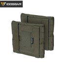 Idogear Tactical Side Plate Pouch Set Plate Pocket 2pcs 6 x6  For Jpc2 0 Hunting