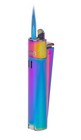     Clipper Classic Icy Rainbow Lighter     Premium Refillable Candle Flame