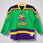 Vintage Mighty Ducks Jersey Medium Charlie Conway  96 Authentic 1992 Movie 3xl