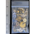 Real Steampunk Gears Cogs Old Watch Parts Lot Pieces Jewelry Vintage 30g 1oz