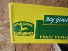 Metal John Deere Parts Sign   42  Long X 9  Wide  New old Stock Great Condition