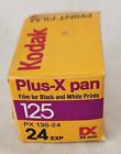 Kodak Plus-x Pan 125  35mm Black   White Film Px 135-24   Exp  03 90 Sealed