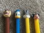Lot Of Pez 12 Vintage Dispensers Cartoons