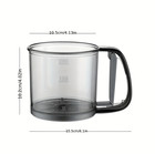 1pc Semi-automatic Flour Sifter Stainless Steel Hand Press Baking Sieve Tool