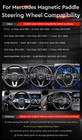 Tdd Carbon Fiber Magnetic Paddle Shifters For Mercedes Benz W205 s205 S213 w213
