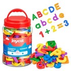 104 Pieces Magnetic Letters Numbers Alphabet Fridge Magnets Abc 123 104 Pcs