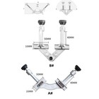 Adjustable Tube Clamp  Aluminum Alloy Right Angle Corner Clamps