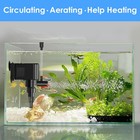 Aquamiracle Aquarium Powerhead Pump For 40-60 Gal  210gph   Black 