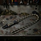 Adjustable Paracord Lanyard Minimalist Lanyard Id Badge Holder Sliding Lanyard 