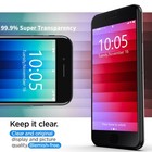 4-packs Clear Glossy Tempered Glass Screen Protector For Apple Iphone 7 7 Plus