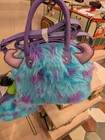 New 2026 Disney Parks Loungefly Sulley   Mike Monsters Inc  Furry Crossbody Bag