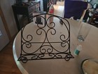 Large Iron Cookbook Bible Book Holder Music Stand Tablet Freestanding Rustic