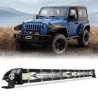 22inch Led Light Bar Spot Flood Combo 2x4  Pod Offroad For Jeep Truck Suv wiring