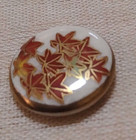 Vintage Japanese Satsuma Ceramic   Porcelain Hand - Painted Buttons Antique