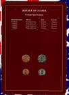 Coin Sets Of All Nations Uganda 4 Coins All 1987 10  5  2  1 Shillings